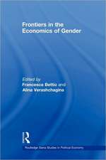 Frontiers in the Economics of Gender