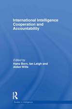 International Intelligence Cooperation and Accountability