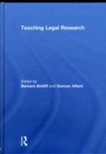 Teaching Legal Research