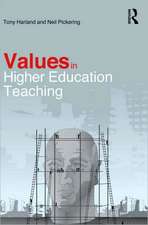 Values in Higher Education Teaching