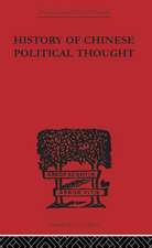 History of Chinese Political Thought: During the Early Tsin Period