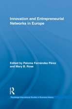 Innovation and Entrepreneurial Networks in Europe