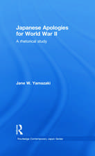 Japanese Apologies for World War II: A Rhetorical Study