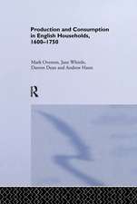 Production and Consumption in English Households 1600-1750