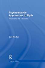 Psychoanalytic Approaches to Myth