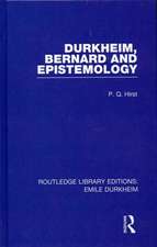 Rle: Emile Durkheim: 4-Volume Set