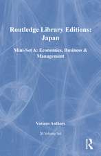 RLE: Japan Mini-Set A: Economics, Business & Management 20 vol set