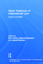 Asian Yearbook of International Law: Volume 15 (2009)