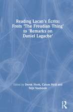 Reading Lacan's Écrits: From ‘The Freudian Thing’ to 'Remarks on Daniel Lagache'