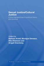 Sexual Justice / Cultural Justice: Critical Perspectives in Political Theory and Practice