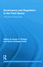 Governance and Regulation in the Third Sector: International Perspectives