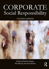 Corporate Social Responsibility: A Research Handbook