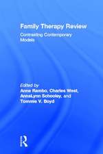 Family Therapy Review: Contrasting Contemporary Models