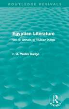 Egyptian Literature (Routledge Revivals): Vol. II: Annals of Nubian Kings