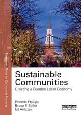 Sustainable Communities: Creating a Durable Local Economy