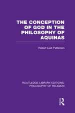 The Conception of God in the Philosophy of Aquinas