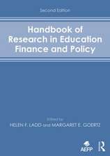 Handbook of Research in Education Finance and Policy