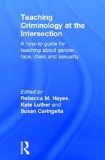 Teaching Criminology at the Intersection: A how-to guide for teaching about gender, race, class and sexuality