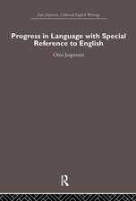 Progress in Language, with special reference to English