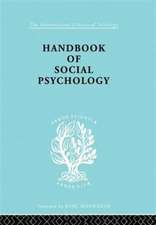 Handbook of Social Psychology