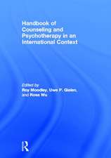 Handbook of Counseling and Psychotherapy in an International Context