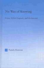 No Way of Knowing: Crime, Urban Legends and the Internet