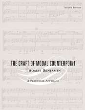 The Craft of Modal Counterpoint