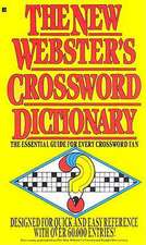 The New Webster's Crossword Dictionary