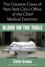 Blood On the Table