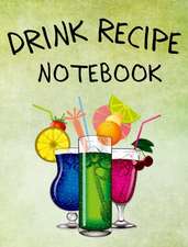 Drink Recipe Notebook