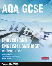 Buckroyd, P: AQA GCSE English and English Language Student B