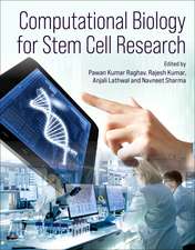 Computational Biology for Stem Cell Research