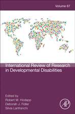 International Review Research in Developmental Disabilities