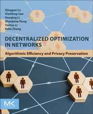 Decentralized Optimization in Networks: Algorithmic Efficiency and Privacy Preservation