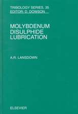 Molybdenum Disulphide Lubrication