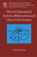 Discrete Dynamical Systems, Bifurcations and Chaos in Economics