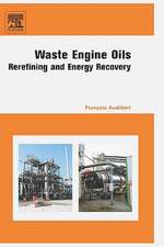 Waste Engine Oils: Rerefining and Energy Recovery