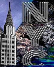 Iconic Chrysler Building New York City Sir Michael Huhn Artist Drawing Writing journal