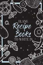 Blank Recipe Books To Write In