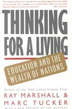 Thinking For A Living: Education And The Wealth Of Nations