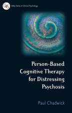 Person-Based Cognitive Therapy