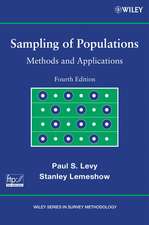 Sampling of Populations – Methods and Applications 4e