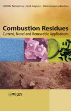 Combustion Residues – Current, Novel and Renewable Applications