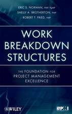 Work Breakdown Structures – The Foundation for Project Management Excellence