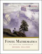 Finite Mathematics – An Applied Approach 11e