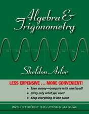 Algebra & Trigonometry