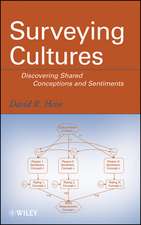 Surveying Cultures – Discovering Shared Conceptions and Sentiments