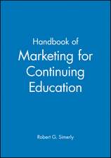 Handbook Marketing Continuing Educ