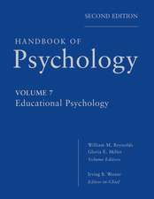 Handbook of Psychology – Educational Psychology V7 2e