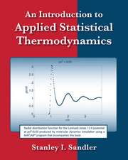 An Introduction to Applied Statistical Thermodynaics